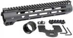 Midwest Industries MISLH105 Slimline M-Lok Handguard AR-15 Black Hardcoat Anodized 6061-T6 Aluminum 10.50"